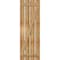 Ekena Millwork Spaced Board-n-Batten Shutters w/Z-Bar, Rough Sawn Western Red Cedar, 23W x 69H, PR RBS06Z23X069RWR - alternate 2